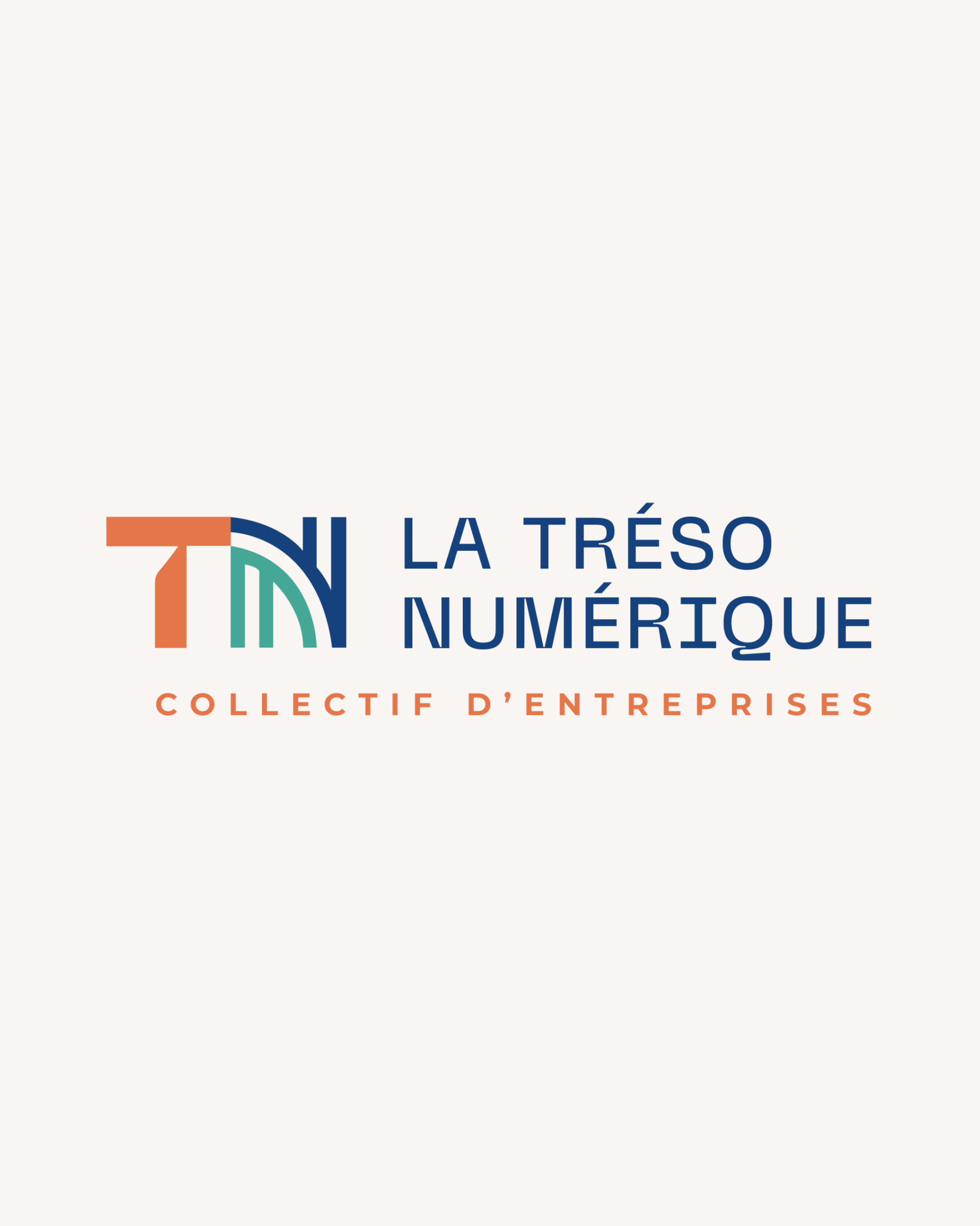 Logo tréso numérique agence de communication