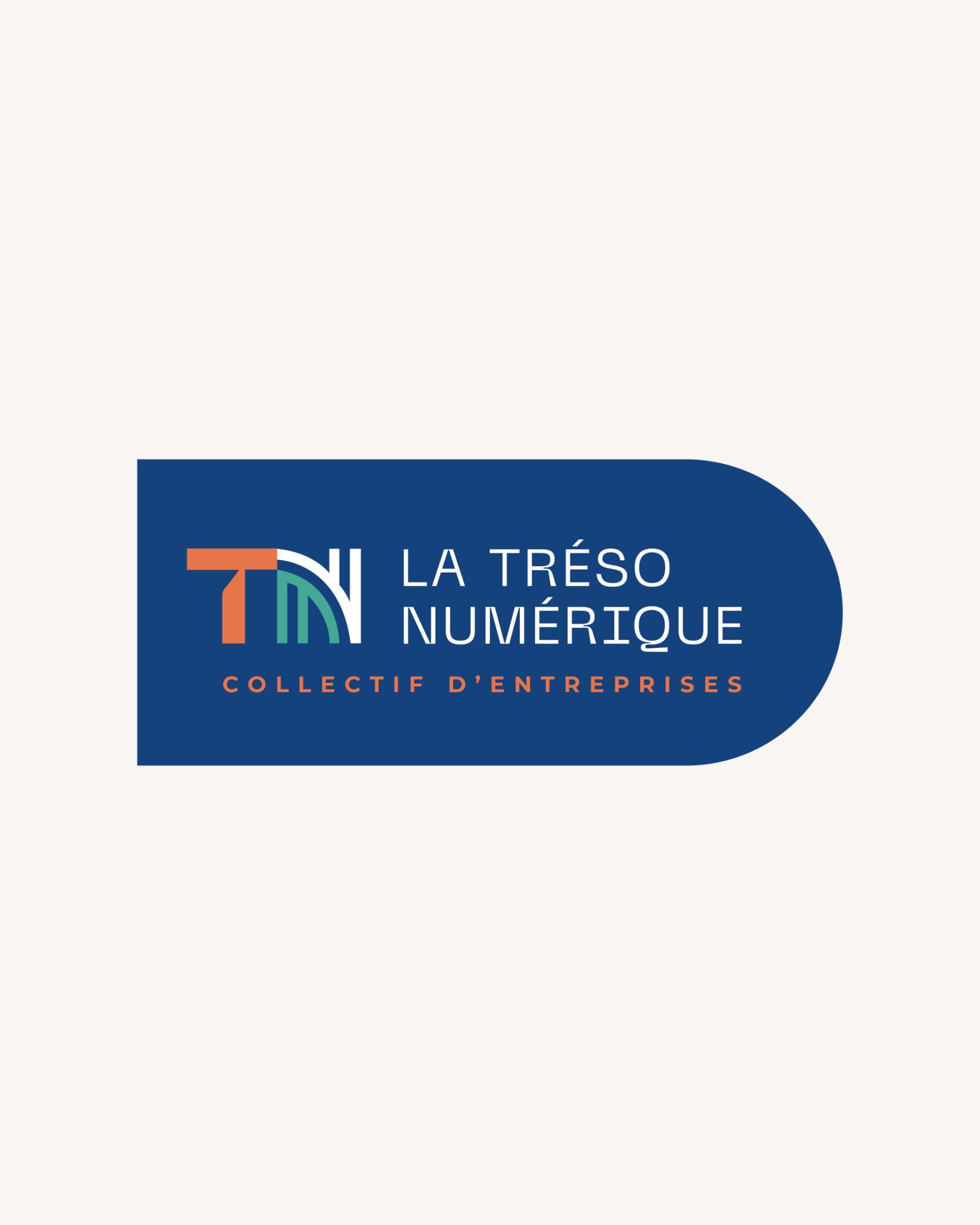 Logo tréso numérique agence de communication