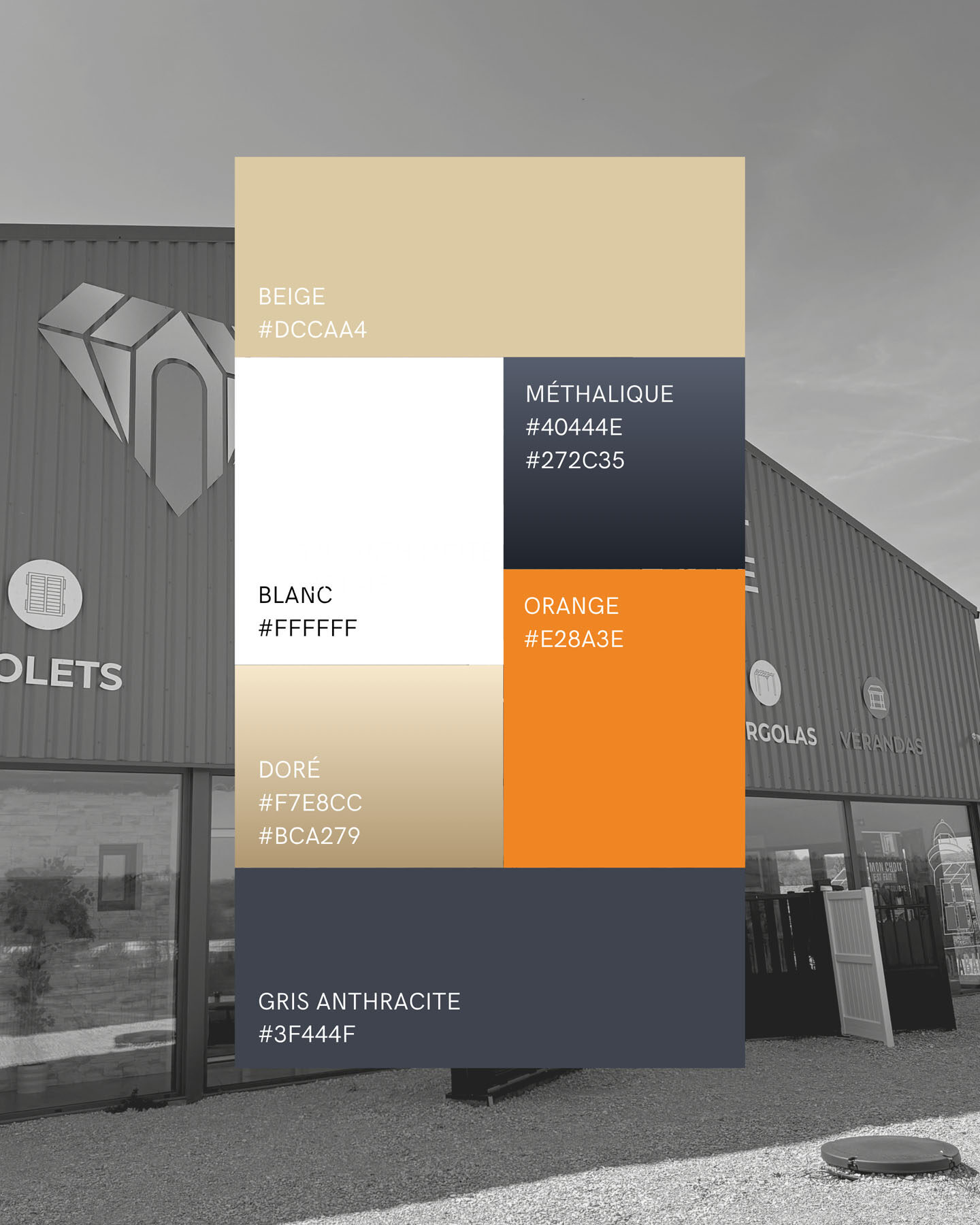 toute pose menuiserie enseigne carte carte de visite charte graphique identite visuelle graphiste logo agence de com saint sulpice sur leze