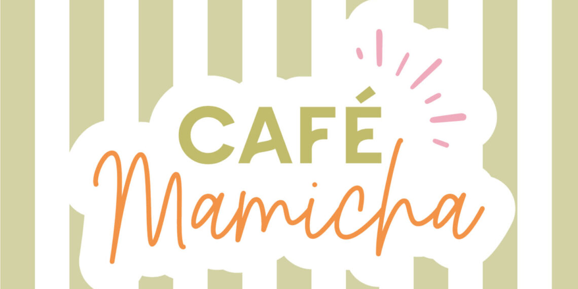 cafe mamicha patisserie vitrine identité visuelle panneau agence de com saint sulpice sur leze