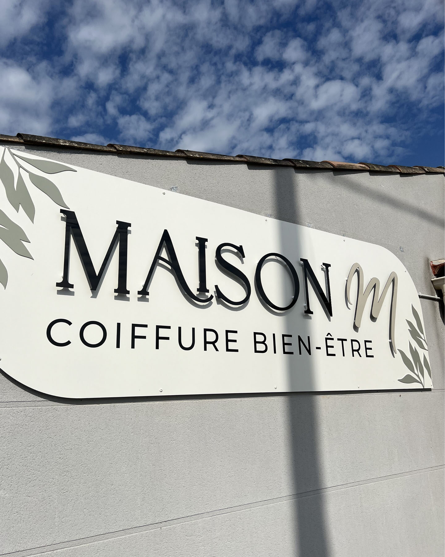 maisonm coiffeuse muret enseigne carte visite tot-bag flyer agence de com saint sulpice sur leze