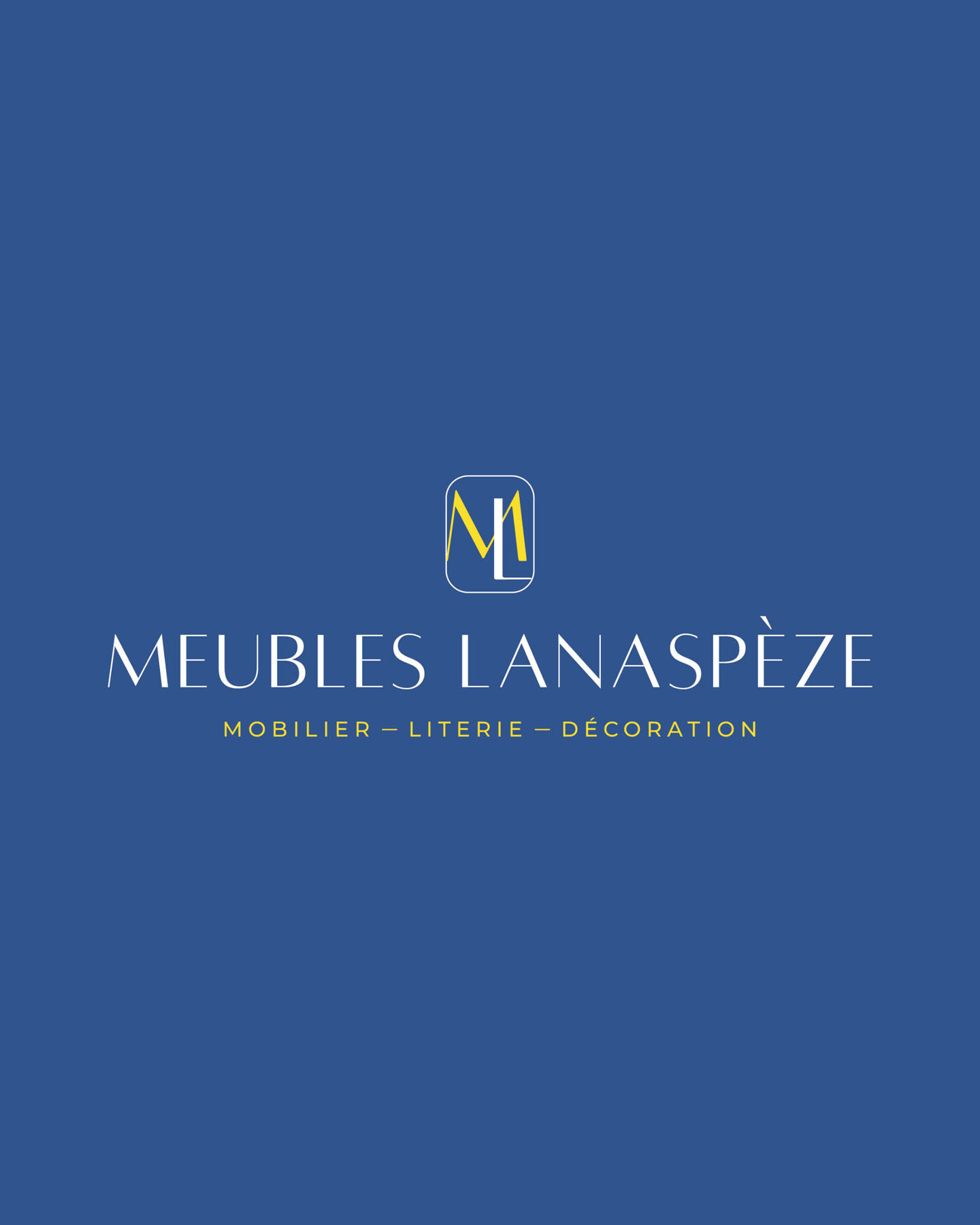 meubles lanaspèze vitrine carte de visite identité visuelle agence de com saint sulpice sur leze porte cle pochette flyer