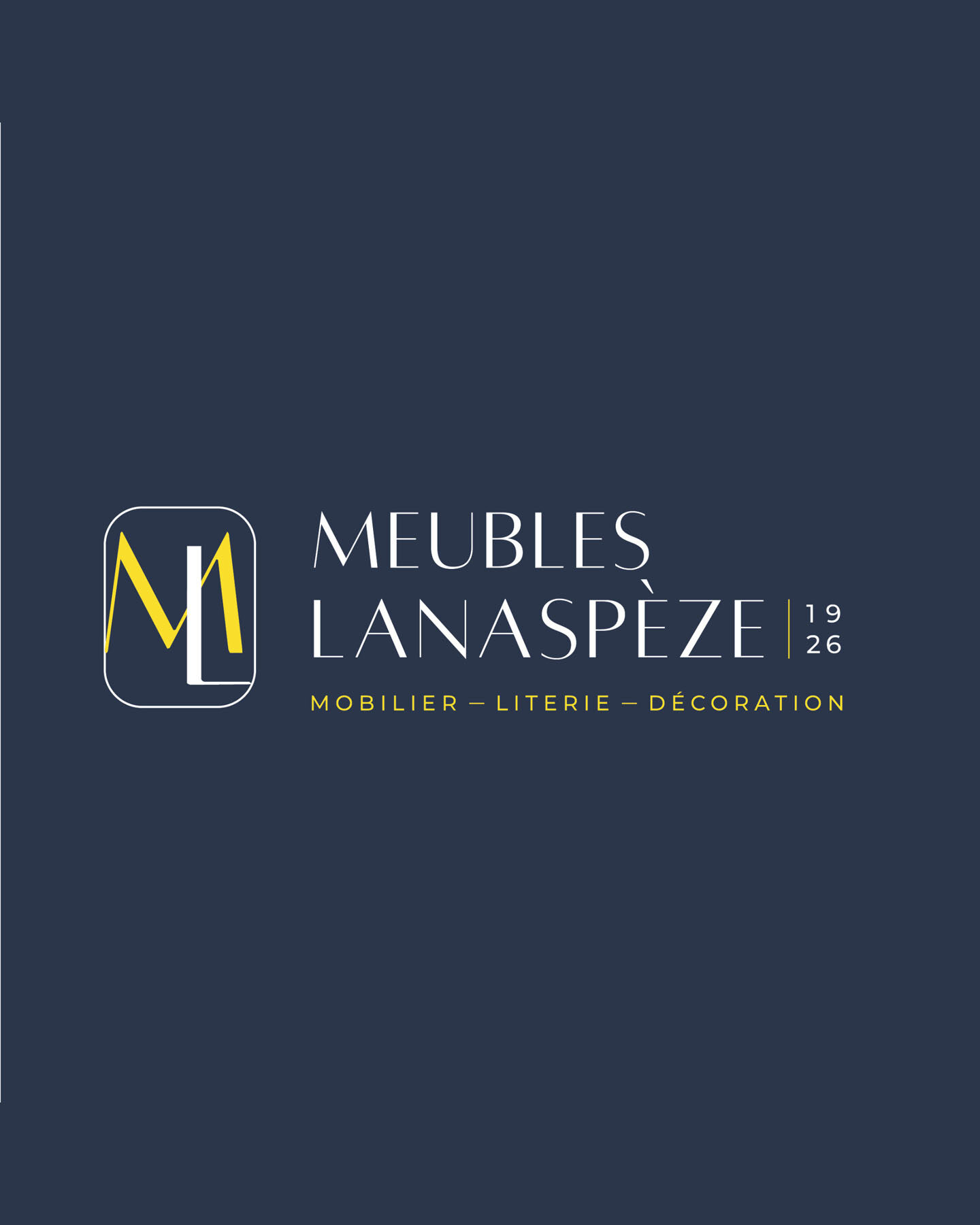 meubles lanaspèze vitrine carte de visite identité visuelle agence de com saint sulpice sur leze porte cle pochette flyer