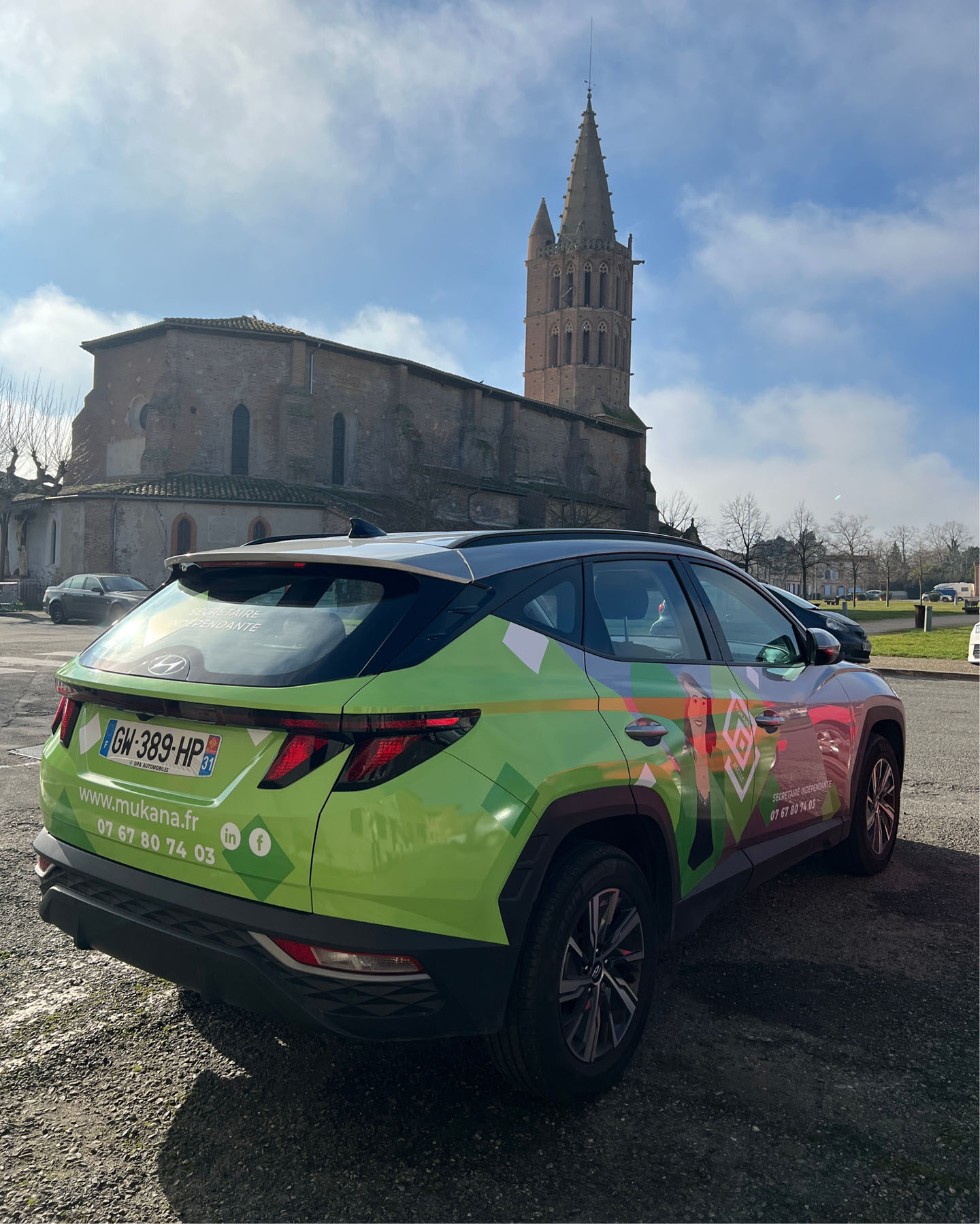 mukana marquage de vehicule agence de com saint sulpice sur leze